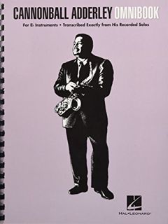 READ [PDF EBOOK EPUB KINDLE] Cannonball Adderley - Omnibook: For E-flat Instruments by  Cannonball A