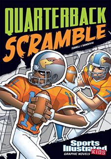 VIEW PDF EBOOK EPUB KINDLE Quarterback Scramble (Sports Illustrated Kids Graphic Novels) by  Brandon