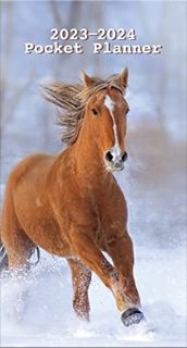 [View] KINDLE PDF EBOOK EPUB 2023-2024 Horses Pocket Planner by  Trends International 🗸