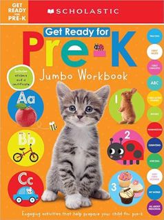 GET KINDLE PDF EBOOK EPUB Get Ready for Pre-K Jumbo Workbook: Scholastic Early Learners (Jumbo Workb