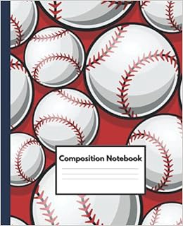 [GET] [EBOOK EPUB KINDLE PDF] Composition Notebook: Baseball Wide Ruled Book |7.5 x 9.25 in, 100 Pag