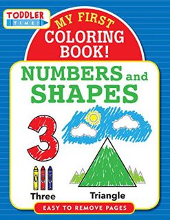 [READ] EBOOK EPUB KINDLE PDF My First Coloring Book - Numbers & Shapes (Toddler Time!) by  Peter Pau