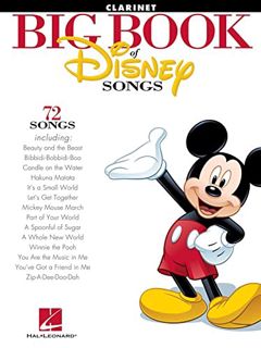 VIEW [EBOOK EPUB KINDLE PDF] The Big Book of Disney Songs: Clarinet by  Various 🖋️