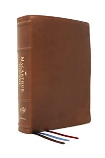 [Get] EPUB KINDLE PDF EBOOK ESV, MacArthur Study Bible, 2nd Edition, Premium Goatskin Leather, Brown