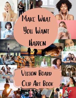 [Read] KINDLE PDF EBOOK EPUB Vision Board Clip Art Book: Vision Board Kit For Women With Over 300 Su