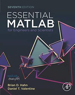 [GET] [PDF EBOOK EPUB KINDLE] Essential MATLAB for Engineers and Scientists by  Daniel T. Valentine
