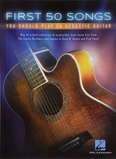 [Access] [EBOOK EPUB KINDLE PDF] First 50 Songs You Should Play On Acoustic Guitar by  Various 💞