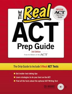 READ [KINDLE PDF EBOOK EPUB] The Real ACT Prep Guide (Official Act Prep Guide) by  ACT 📖