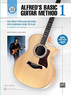 GET EPUB KINDLE PDF EBOOK Alfred's Basic Guitar Method 1 (Alfred's Basic Guitar Library, Bk 1) by  M