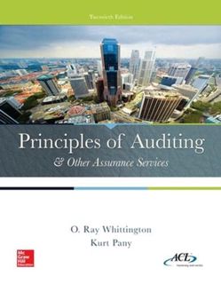 [Read] [EPUB KINDLE PDF EBOOK] Principles of Auditing & Other Assurance Services (Irwin Accounting)