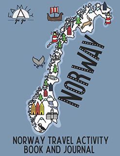 READ PDF EBOOK EPUB KINDLE Norway Travel Activity Book and Journal: For Kids! by  Family A GoGo &  L