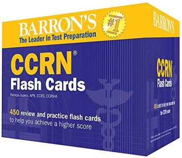 [GET] KINDLE PDF EBOOK EPUB CCRN Exam Flash Cards (Barron's Test Prep) by  Pat Juarez 🗂️
