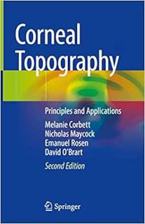 [READ] EPUB KINDLE PDF EBOOK Corneal Topography: Principles and Applications by Melanie CorbettNicho