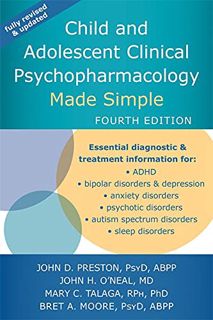[Access] [KINDLE PDF EBOOK EPUB] Child and Adolescent Clinical Psychopharmacology Made Simple by  Jo