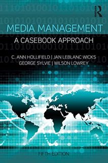 [View] PDF EBOOK EPUB KINDLE Media Management: A Casebook Approach (Routledge Communication Series)