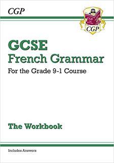 READ PDF EBOOK EPUB KINDLE New GCSE French Grammar Workbook (includes Answers) (CGP GCSE French 9-1