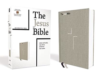 [READ] [EPUB KINDLE PDF EBOOK] The Jesus Bible, NIV Edition, Cloth over Board, Gray Linen, Comfort P