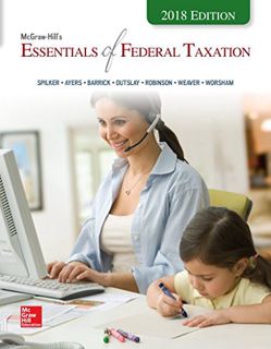 GET [EPUB KINDLE PDF EBOOK] McGraw-Hill's Essentials of Federal Taxation 2018 Edition by  Brian Spil