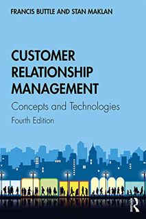 Get EPUB KINDLE PDF EBOOK Customer Relationship Management by  Francis Buttle 📫