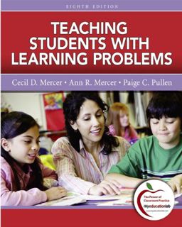 [ACCESS] [EPUB KINDLE PDF EBOOK] Teaching Students with Learning Problems by  Cecil Mercer &  Paige