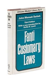 PDF Fanti Customary Laws : A Brief Introduction to the Principles of the Native