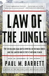 View [EPUB KINDLE PDF EBOOK] Law of the Jungle: The $19 Billion Legal Battle Over Oil in the Rain Fo