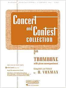 Access KINDLE PDF EBOOK EPUB Concert and Contest Collection for Trombone: Solo Book Only (Rubank Edu