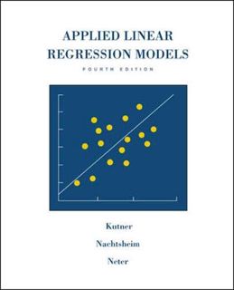 [View] EPUB KINDLE PDF EBOOK MP Applied Linear Regression Models with Student CD-rom by  Michael H K