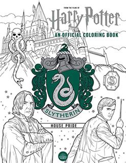ACCESS [EBOOK EPUB KINDLE PDF] Harry Potter: Slytherin House Pride: The Official Coloring Book: (Gif