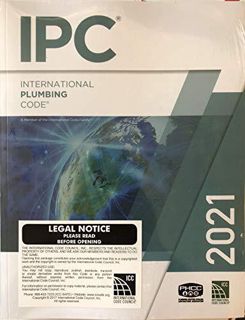 [PDF READ ONLINE] 2021 International Plumbing Code (International Code Council Series)