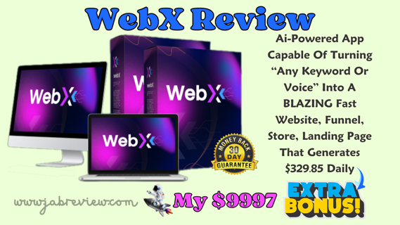 WebX Review – Build Websites, Funnels, & eCom Stores on Autopilot