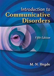 [Get] EPUB KINDLE PDF EBOOK Introduction to Communicative Disorders by  M. N. Hegde √