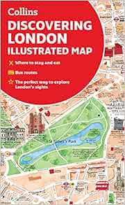 [GET] EPUB KINDLE PDF EBOOK Discovering London Illustrated Map by Dominic Beddow,Collins Maps 📪