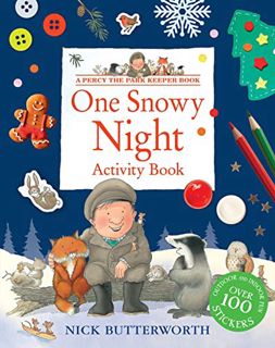 ACCESS [EBOOK EPUB KINDLE PDF] One Snowy Night Activity Book: Packed with fun things to do - for all