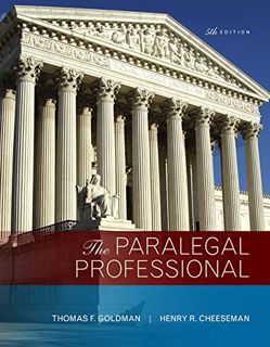 [Access] [PDF EBOOK EPUB KINDLE] Paralegal Professional, The by  Thomas Goldman &  Henry Cheeseman �