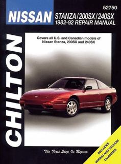 [Get] [PDF EBOOK EPUB KINDLE] Nissan Stanza, 200SX, and 240SX, 1982-92 (Chilton Total Car Care Serie