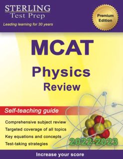 View EBOOK EPUB KINDLE PDF Sterling Test Prep MCAT Physics Review: Complete Subject Review (MCAT Sci