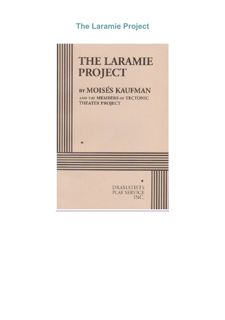 Ebook❤️(Download )⚡️ The Laramie Project