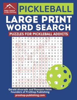 [READ] [EBOOK EPUB KINDLE PDF] Pickleball Large Print Word Search: Puzzles For Pickleball Addicts by