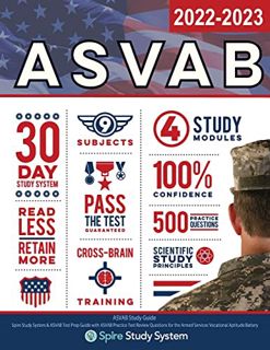 [ACCESS] PDF EBOOK EPUB KINDLE ASVAB Study Guide: Spire Study System & ASVAB Test Prep Guide with AS