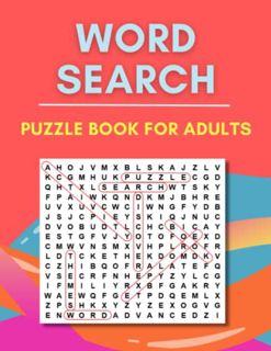 [Read] EPUB KINDLE PDF EBOOK Word Search Puzzle Book For Adults: Advanced Puzzles With Solutions by