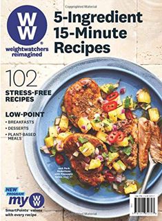 [READ] [EPUB KINDLE PDF EBOOK] Weight Watchers 5 Ingredient, 15 Minute Recipes by  The Editors of We
