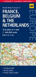 [ACCESS] EPUB KINDLE PDF EBOOK Road Map France, Belgium & the Netherlands (Road Map Europe) by  AA P