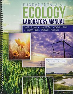 Access EPUB KINDLE PDF EBOOK Fundamentals of Ecology Laboratory Manual by  Fred E Smeins,Richard D S