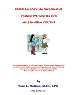 GET EBOOK EPUB KINDLE PDF Problem Solving One-On-One: Proactive Tactics for Millennium Youths by  Te