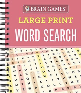 [Read] [EPUB KINDLE PDF EBOOK] Brain Games - Large Print Word Search by  Publications International