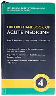 [VIEW] PDF EBOOK EPUB KINDLE Oxford Handbook of Acute Medicine (Oxford Medical Handbooks) by  Punit