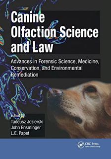 Access KINDLE PDF EBOOK EPUB Canine Olfaction Science and Law by  Tadeusz Jezierski,John Ensminger,L