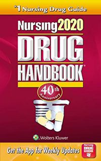 [GET] EBOOK EPUB KINDLE PDF Nursing2020 Drug Handbook by  Lippincott 💜