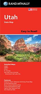 [READ] EPUB KINDLE PDF EBOOK Rand McNally Easy To Read Folded Map: Utah State Map by  Rand McNally �